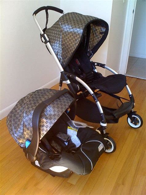 gucci stroler|Gucci baby car seat.